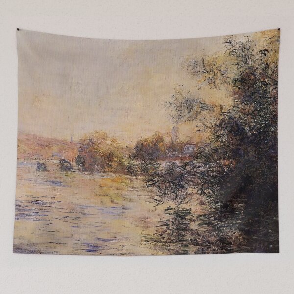 Item preview, Evening Effect of the Seine - Claude Monet designed and sold by dottyshai.