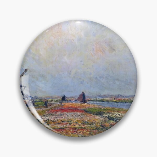 Item preview, Fields of Flowers and Windmills near Leiden - Claude Monet designed and sold by dottyshai.