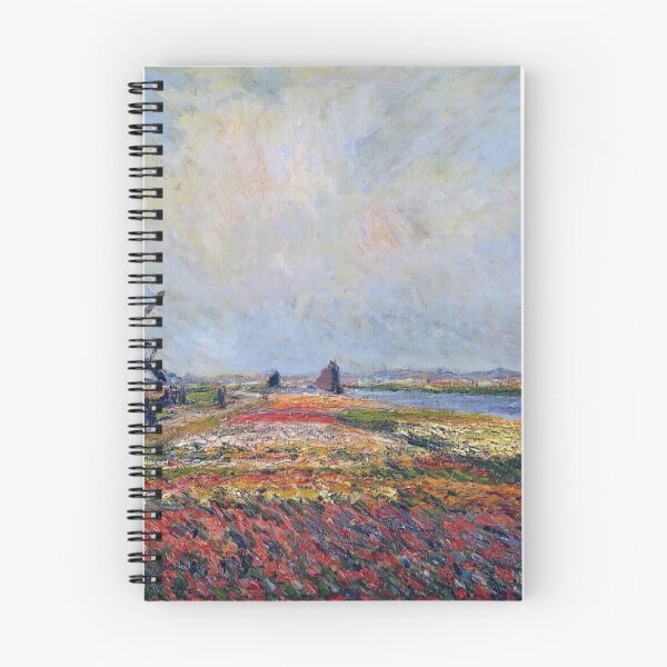 Item preview, Fields of Flowers and Windmills near Leiden - Claude Monet designed and sold by dottyshai.