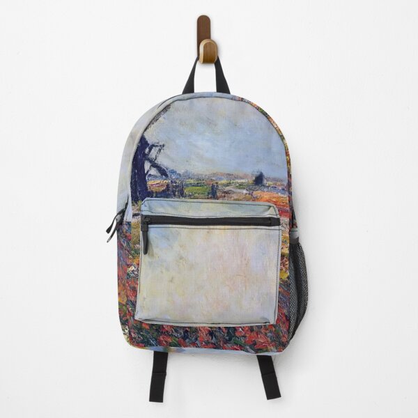 Item preview, Fields of Flowers and Windmills near Leiden - Claude Monet designed and sold by dottyshai.