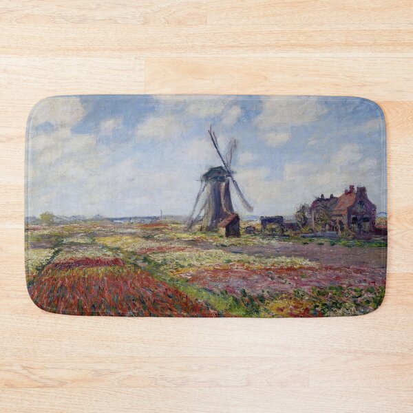 Item preview, Fields of Tulip With The Rijnsburg Windmill - Claude Monet designed and sold by dottyshai.