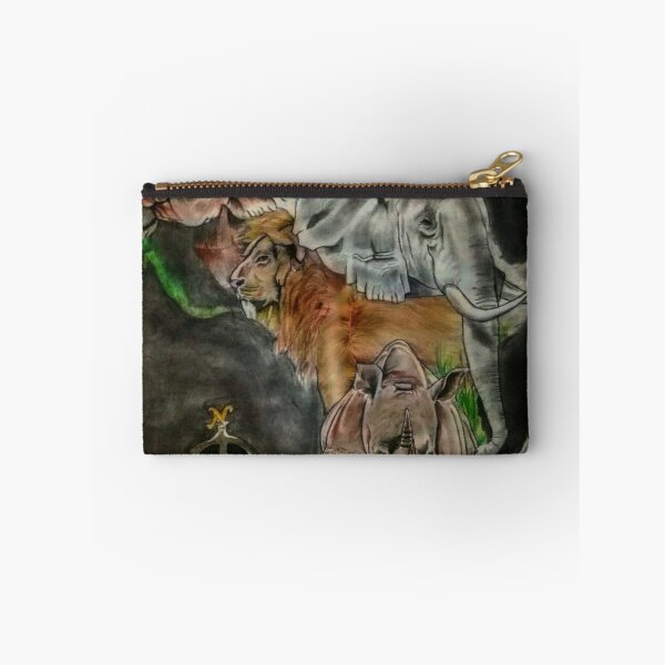 Item preview, Big Five Africa Sketch Ghas Art Special Edition designed and sold by Sa-Music-Merch.