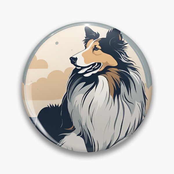 Item preview,  Traveler dog in the sea rough collie dog onwer  designed and sold by GoodyPaws.