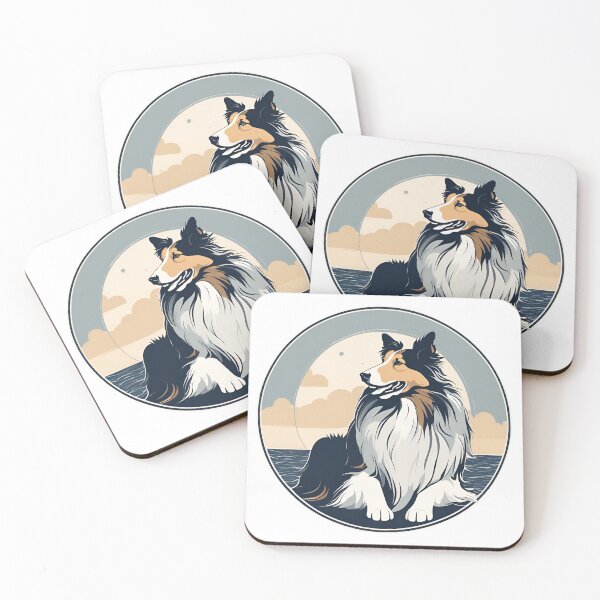 Item preview,  Traveler dog in the sea rough collie dog onwer  designed and sold by GoodyPaws.