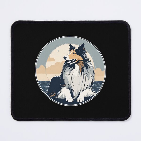 Item preview,  Traveler dog in the sea rough collie dog onwer  designed and sold by GoodyPaws.