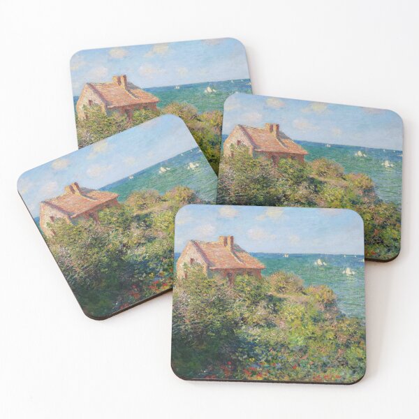 Item preview, Fisherman's Cottage at Varengeville - Claude Monet designed and sold by dottyshai.