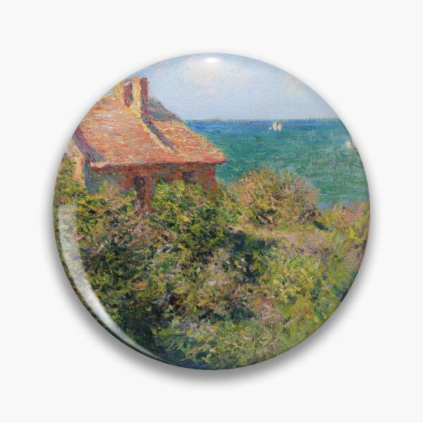 Item preview, Fisherman's Cottage at Varengeville - Claude Monet designed and sold by dottyshai.