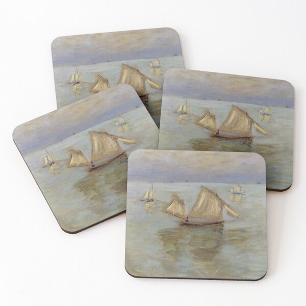 Item preview, Fishing Boats at Pourville - Claude Monet designed and sold by dottyshai.