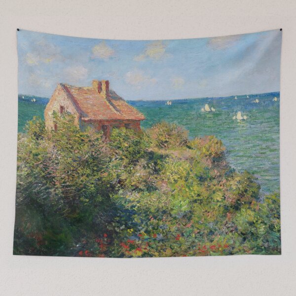 Item preview, Fisherman's Cottage at Varengeville - Claude Monet designed and sold by dottyshai.
