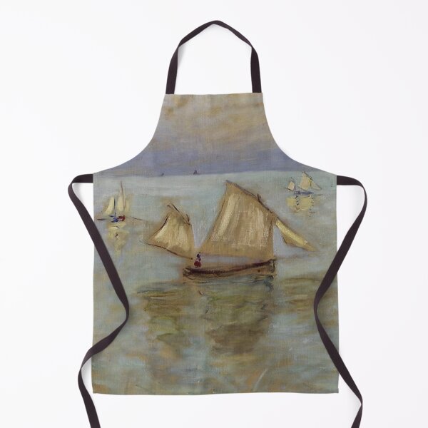 Item preview, Fishing Boats at Pourville - Claude Monet designed and sold by dottyshai.