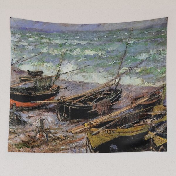 Item preview, Fishing Boats - Claude Monet designed and sold by dottyshai.
