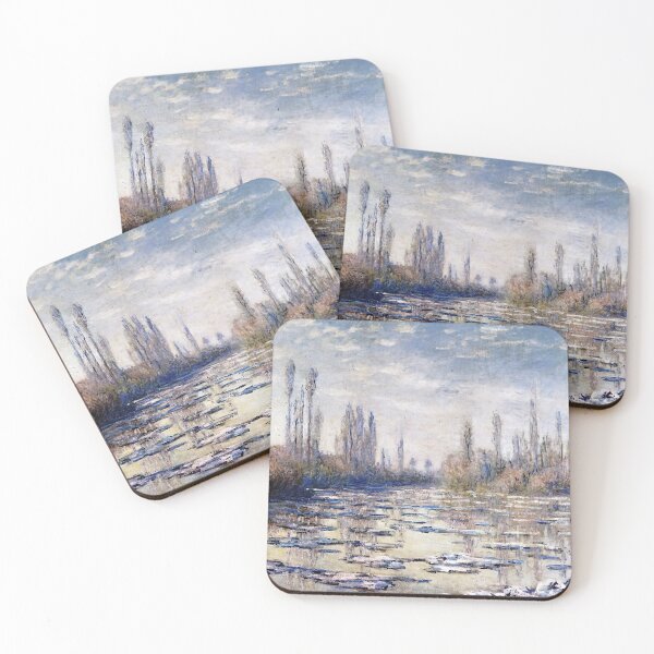 Item preview, Floating Ice Near Vetheuil - Claude Monet designed and sold by dottyshai.