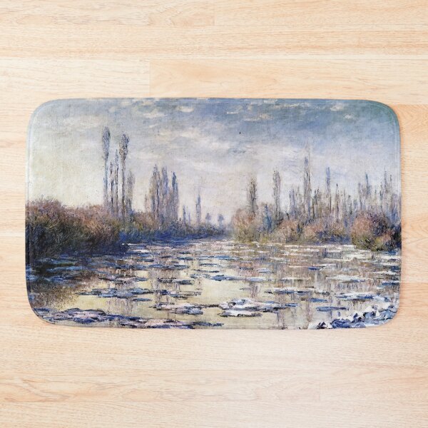 Item preview, Floating Ice Near Vetheuil - Claude Monet designed and sold by dottyshai.