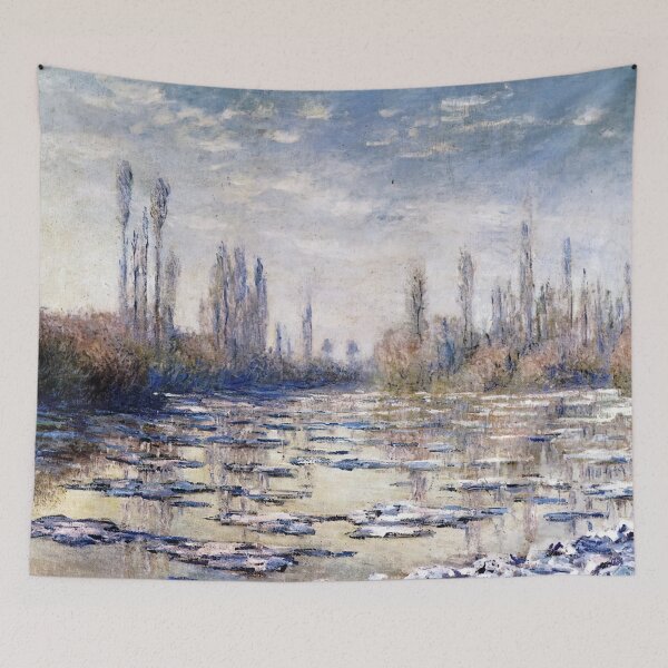 Item preview, Floating Ice Near Vetheuil - Claude Monet designed and sold by dottyshai.