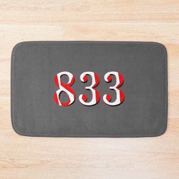Item preview, number eight hundred and  thirty three digit 833 order sequence team member age designed and sold by 4rpixs.