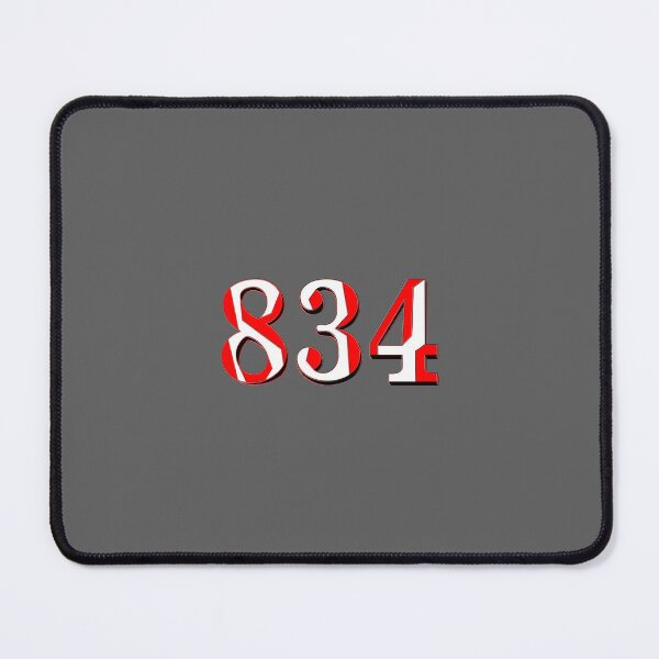 Item preview, number eight hundred and thirty four digit 834 order sequence team member age designed and sold by 4rpixs.