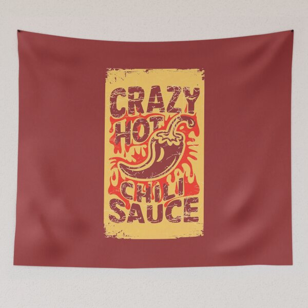 Item preview, Crazy hot chili sauce designed and sold by hitNmiss.