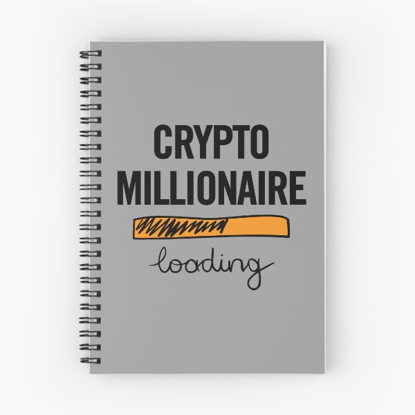 Item preview, "Crypto Millionaire: Living the Dream" designed and sold by artworkathome.