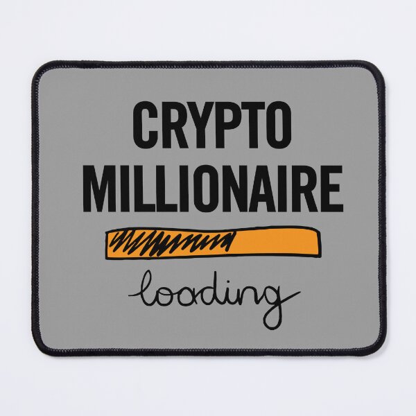 Item preview, "Crypto Millionaire: Living the Dream" designed and sold by artworkathome.