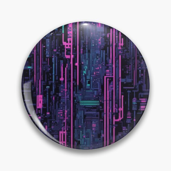 Artikelvorschau, Neon-Noir-Schaltung, Vaporwave, Pixelkunst, Urban Goth entworfen und verkauft von Burn-Ego.