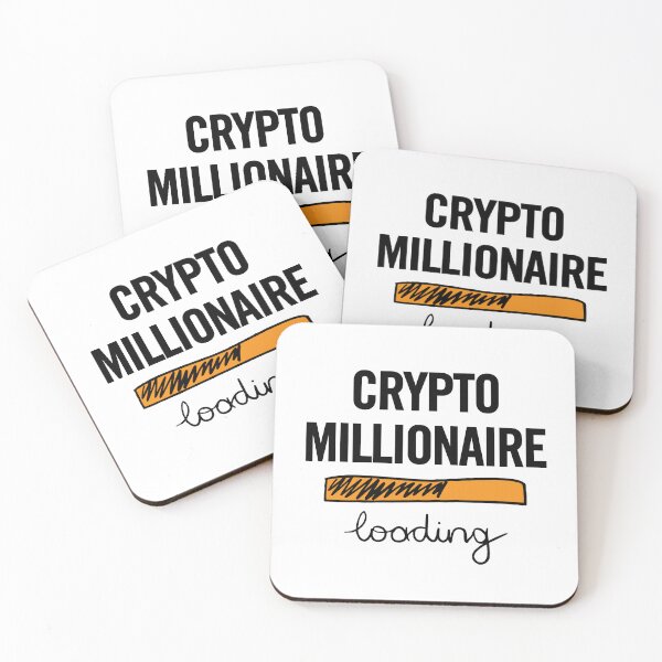 Item preview, "Crypto Millionaire: Living the Dream" designed and sold by artworkathome.