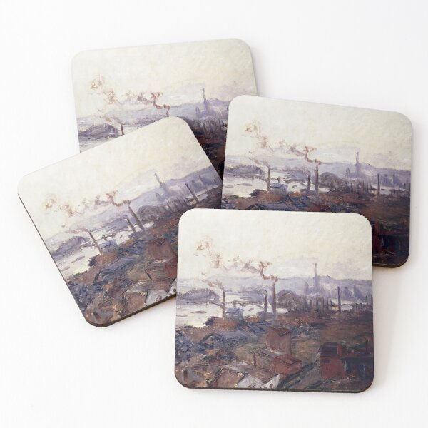 Item preview, General View Of Rouen From St.Catherines Bank - Claude Monet designed and sold by dottyshai.