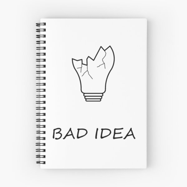 Item preview, Broken light bulb: Bad Idea designed and sold by CustomFizz.