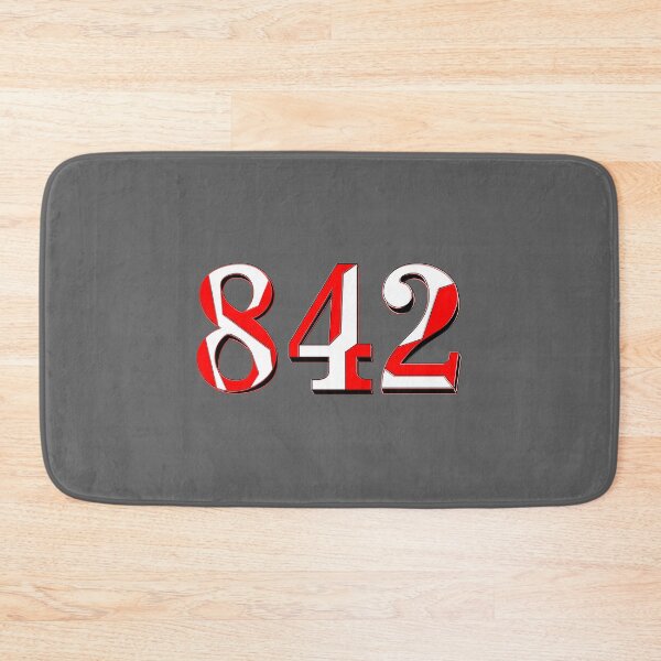 Item preview, number eight hundred and  forty two digit 842 order sequence team member age designed and sold by 4rpixs.