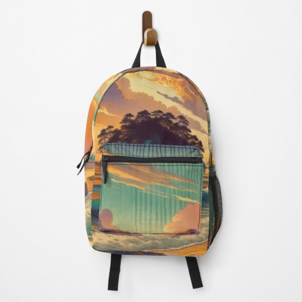 Item preview, Morning Views at Hennen - A Contemporary Ukiyo-e Nature Landscape designed and sold by Kijiermono.