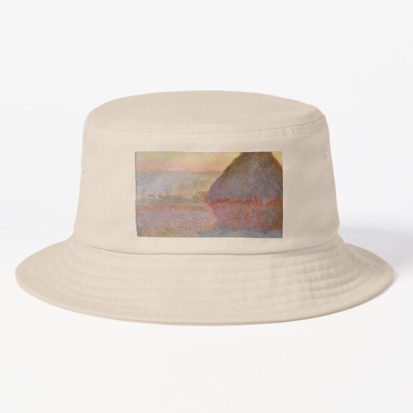 Vista previa del artículo con la obra «Grainstack - Puesta de sol - Claude Monet», diseñado y vendido por dottyshai.