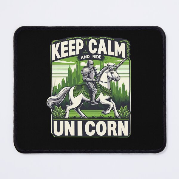 Item preview, Keep Calm And Ride a Unicorn designed and sold by CatherineLievre.
