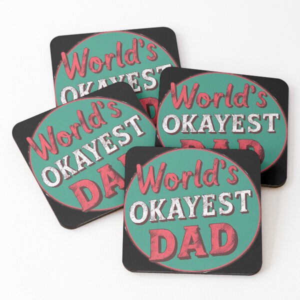 Item preview, "Executive Style" World's Okayest Dad Father's Day T-Shirt designed and sold by AI-volution.