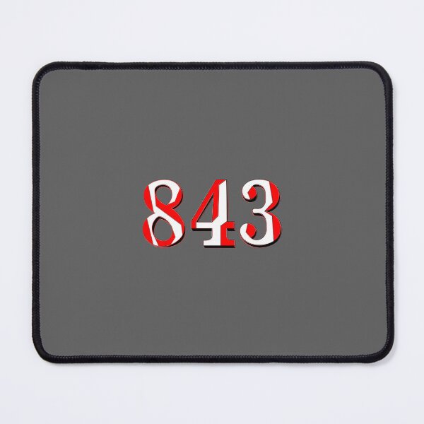 Item preview, number eight hundred and forty three digit 843 order sequence team member age designed and sold by 4rpixs.