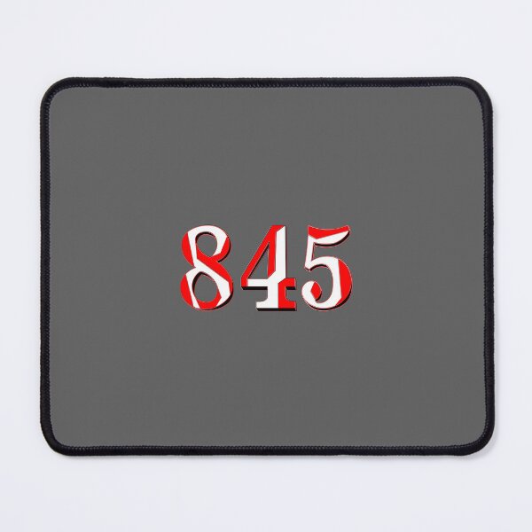 Item preview, number eight hundred and forty five digit 845 order sequence team member age designed and sold by 4rpixs.
