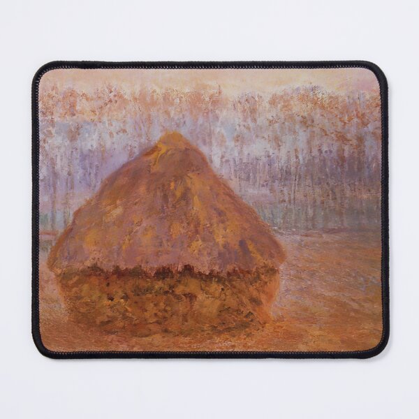 Item preview, Grainstack in Winter, Misty Weather - Claude Monet designed and sold by dottyshai.