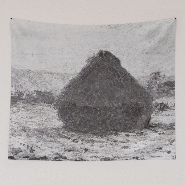 Item preview, Grainstack in the Sunlight, Snow Effect - Claude Monet designed and sold by dottyshai.