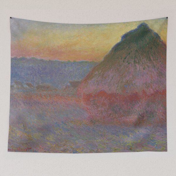 Item preview, Grainstack in the Sunlight - Claude Monet designed and sold by dottyshai.