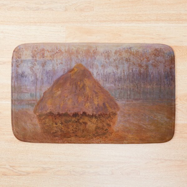 Item preview, Grainstack in Winter, Misty Weather - Claude Monet designed and sold by dottyshai.