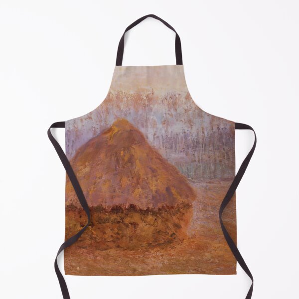Item preview, Grainstack in Winter, Misty Weather - Claude Monet designed and sold by dottyshai.