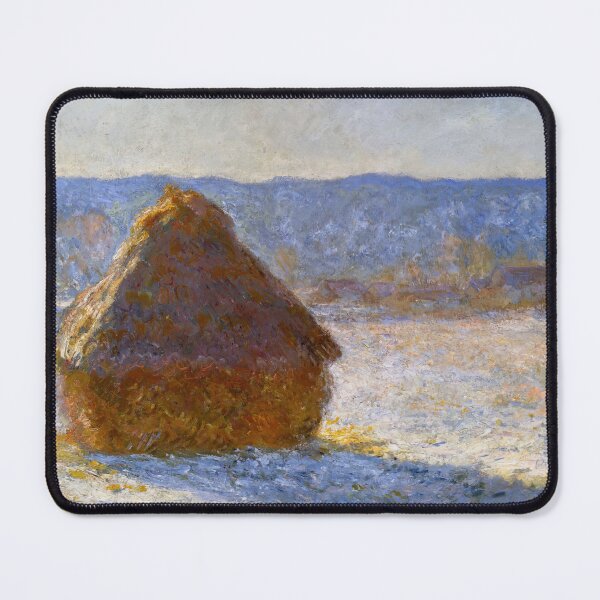 Item preview, Grainstack, Snow Effect, Morning - Claude Monet designed and sold by dottyshai.