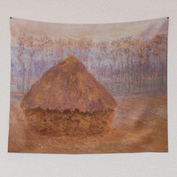 Item preview, Grainstack in Winter, Misty Weather - Claude Monet designed and sold by dottyshai.
