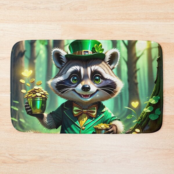 Item preview, Raccoon Leprechaun designed and sold by Jbl55.
