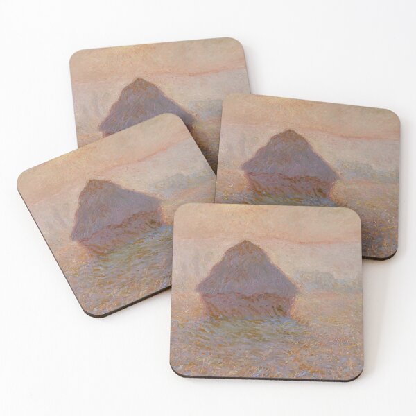 Item preview, Grainstack, Sun in the Mist - Claude Monet designed and sold by dottyshai.