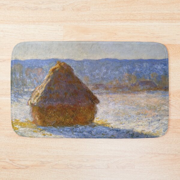 Item preview, Grainstack, Snow Effect, Morning - Claude Monet designed and sold by dottyshai.
