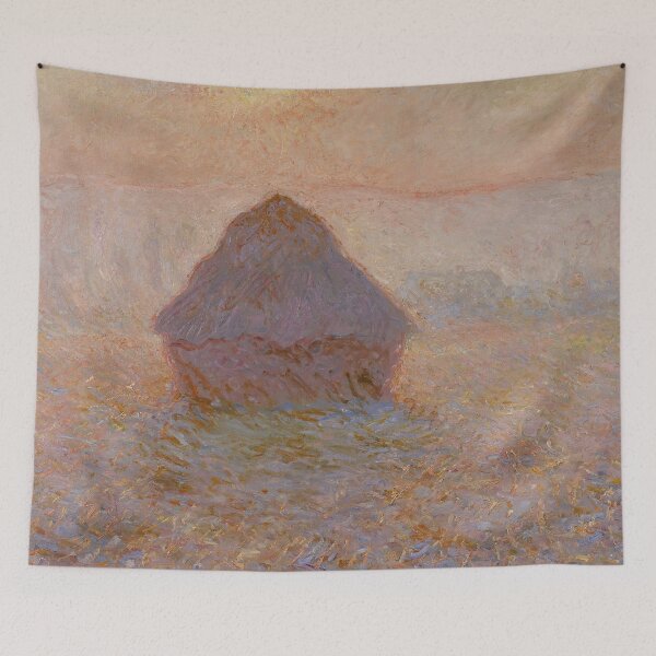 Item preview, Grainstack, Sun in the Mist - Claude Monet designed and sold by dottyshai.