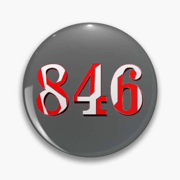 Item preview,  number eight hundred and  forty six digit 846 order sequence team member age designed and sold by 4rpixs.