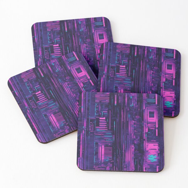 Item preview, Pixel Art Pattern, Vaporwave, Cyberpunk, Urban Goth designed and sold by Burn-Ego.