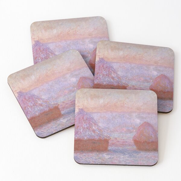 Item preview, Grainstacks at Giverny, Morning Effect - Claude Monet designed and sold by dottyshai.
