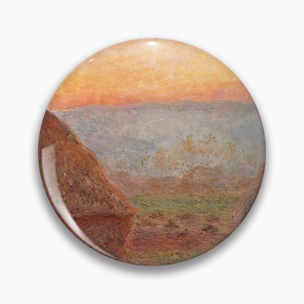 Item preview, Grainstacks at Giverny, Sunset - Claude Monet designed and sold by dottyshai.