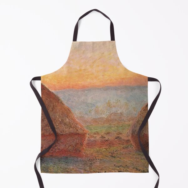 Item preview, Grainstacks at Giverny, Sunset - Claude Monet designed and sold by dottyshai.